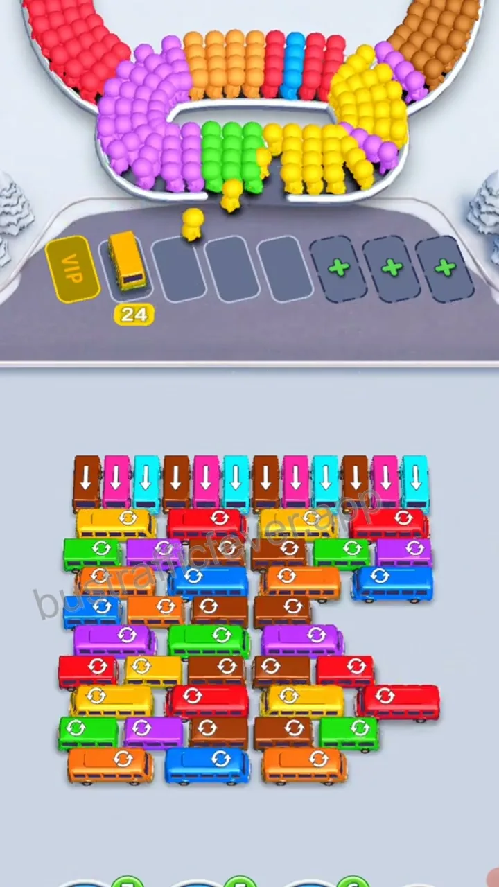 Bus Traffic Fever Level 198 step 5