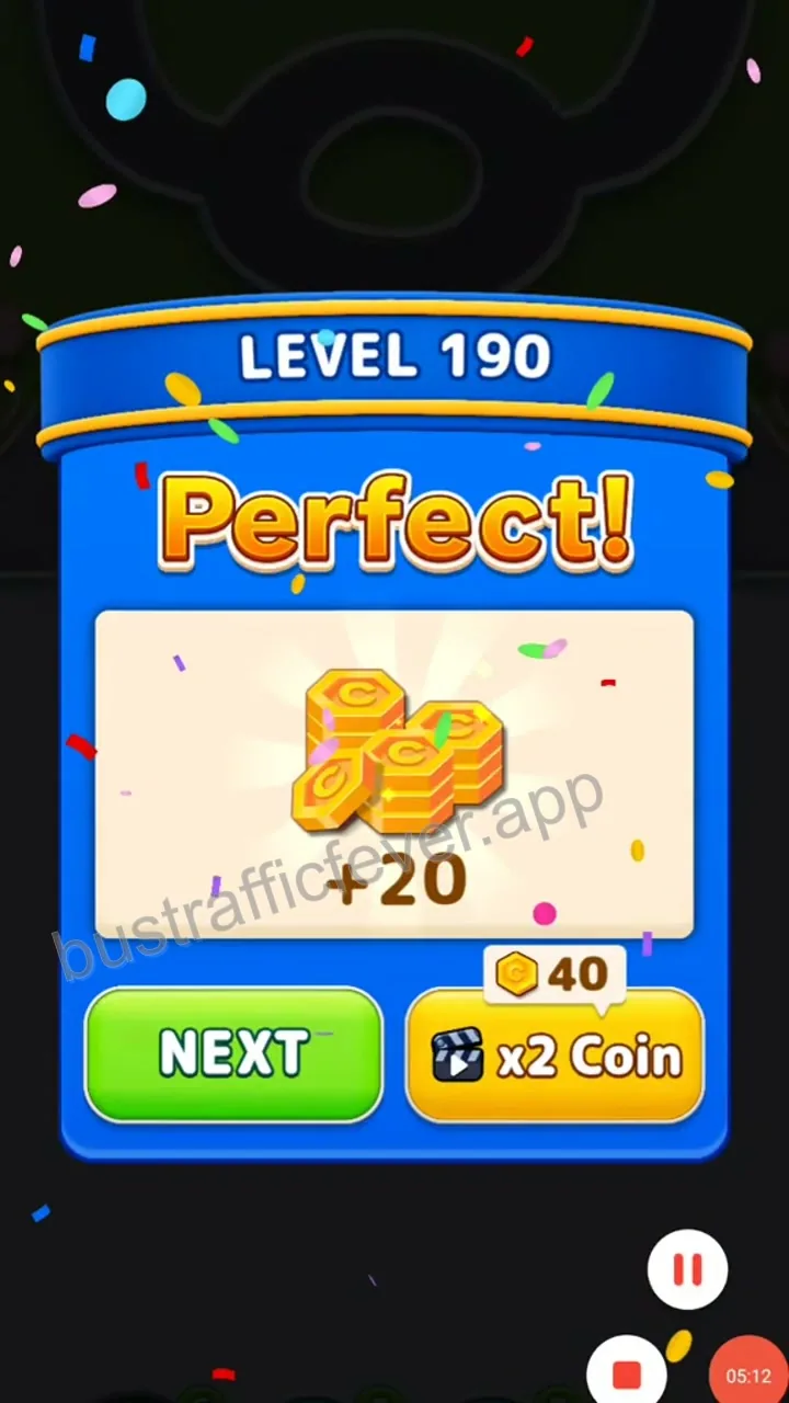 Bus Traffic Fever Level 190 step 6