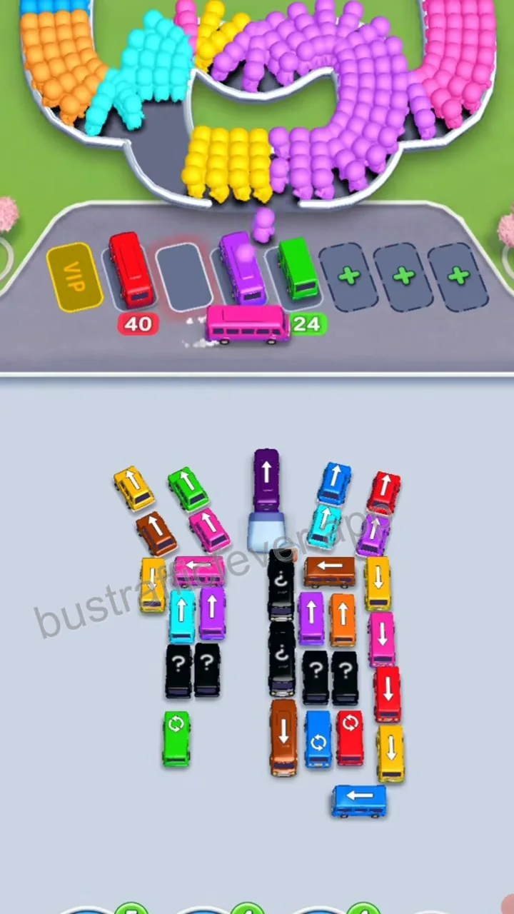 Bus Traffic Fever Level 162 step 6