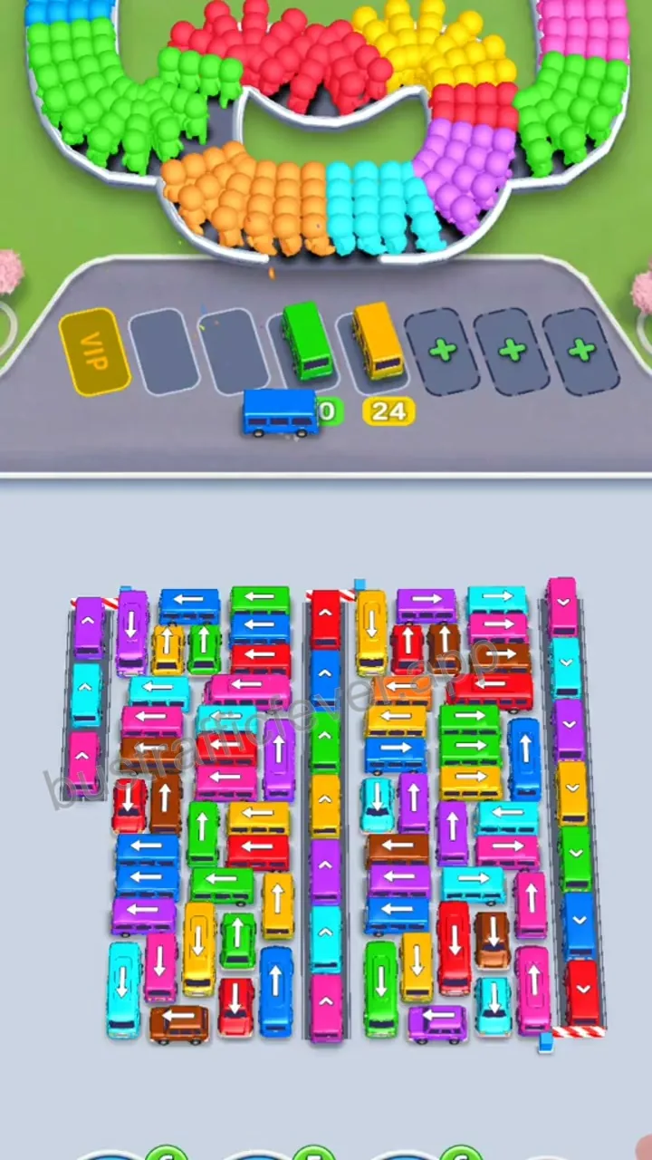 Bus Traffic Fever Level 194 step 3