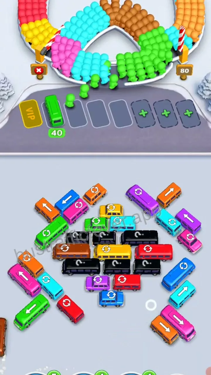 Bus Traffic Fever Level 173 step 2