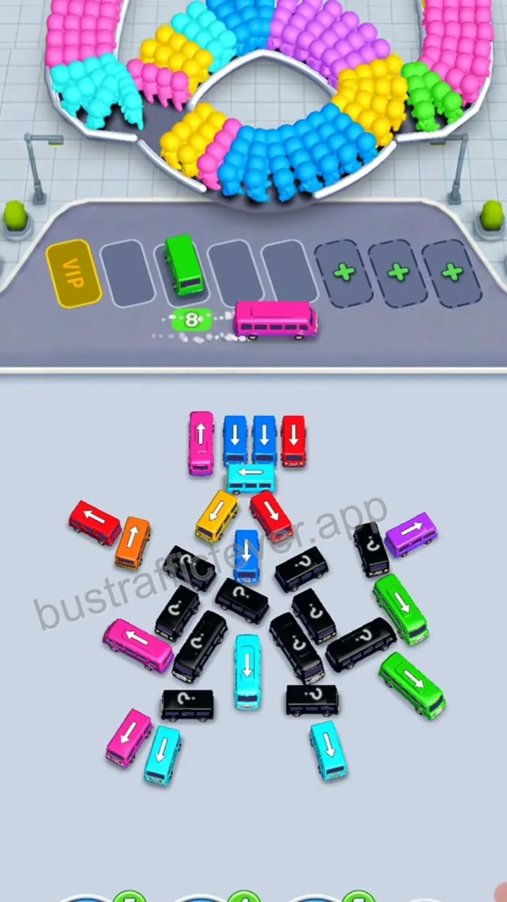 Bus Traffic Fever Level 179 step 4