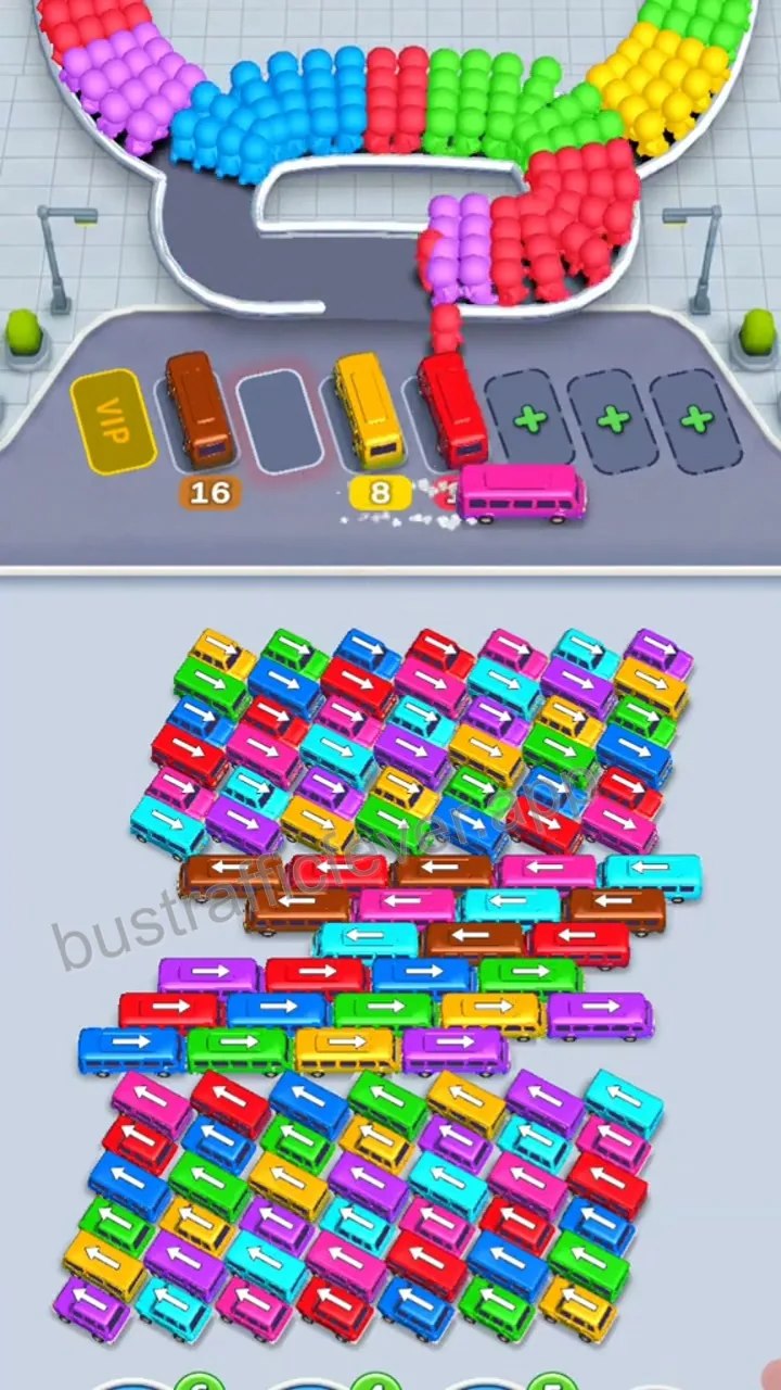 Bus Traffic Fever Level 184 step 5