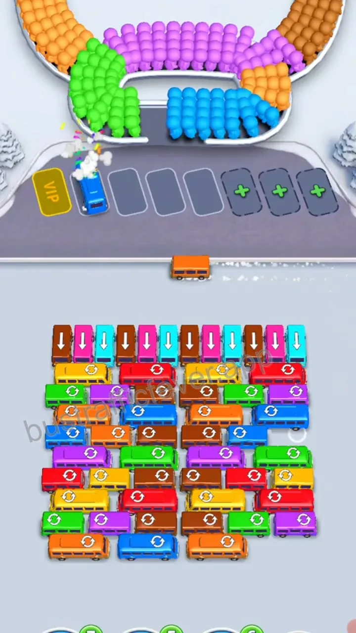 Bus Traffic Fever Level 198 step 3
