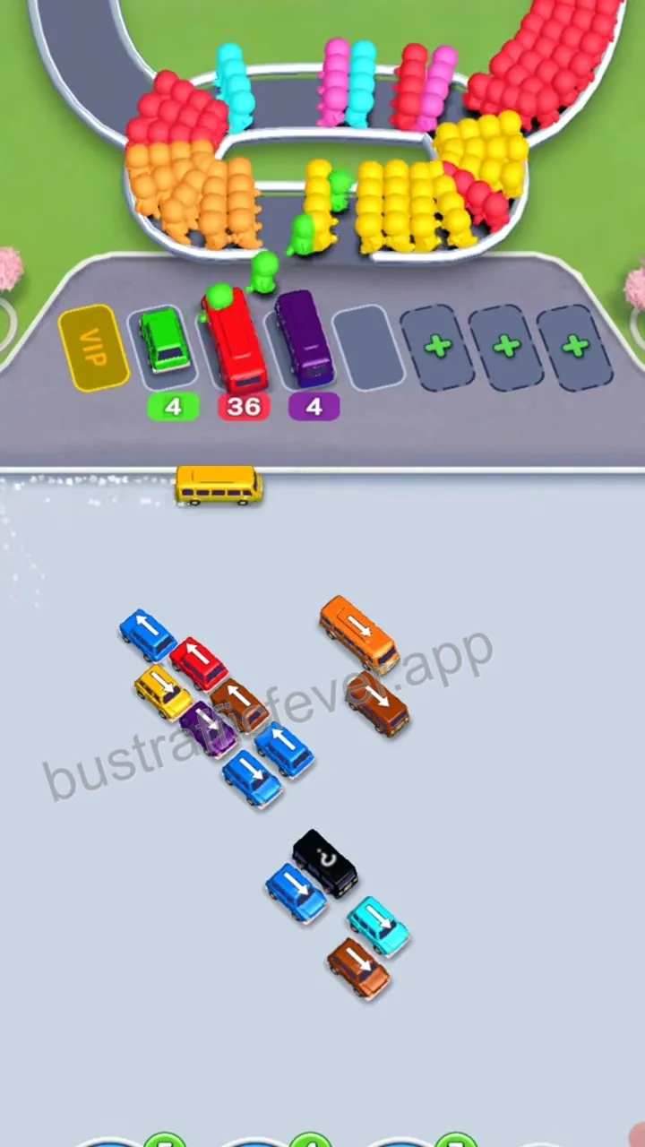 Bus Traffic Fever Level 158 step 6
