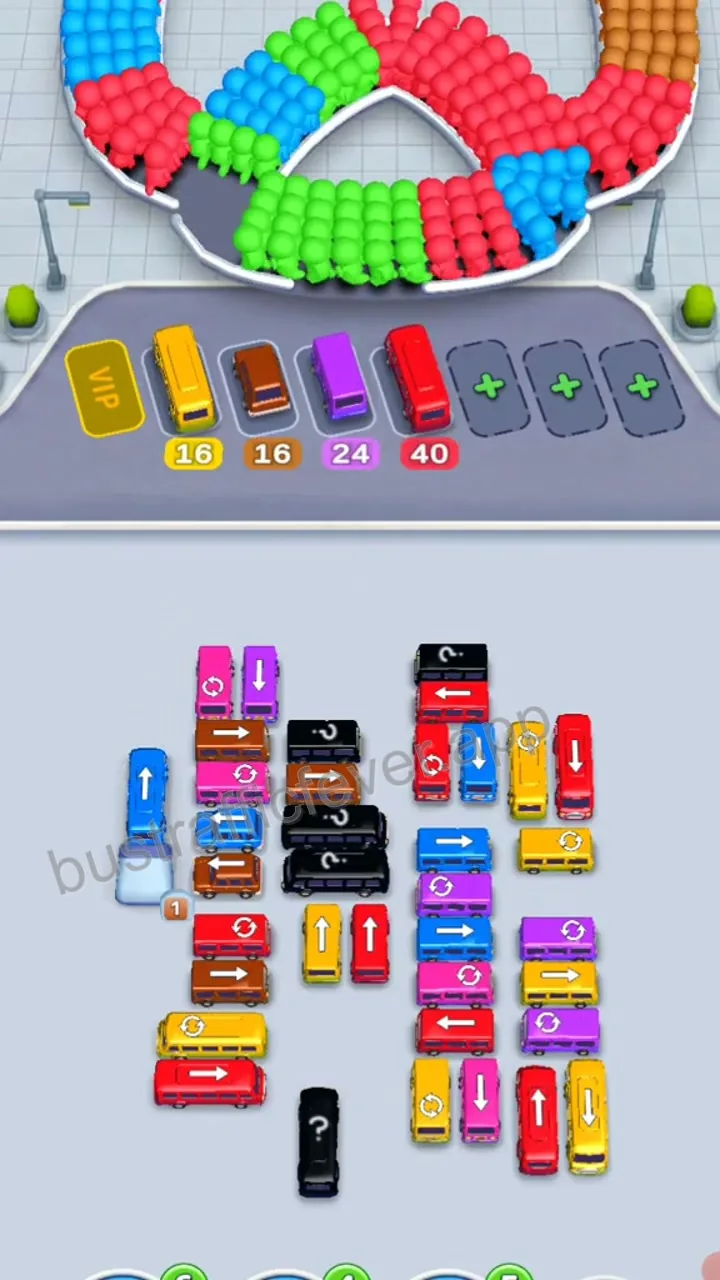 Bus Traffic Fever Level 182 step 6