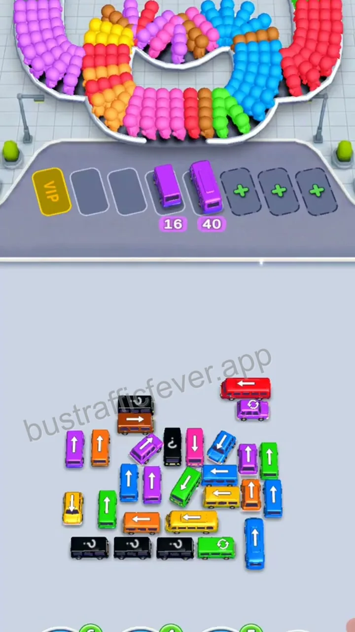 Bus Traffic Fever Level 183 step 6