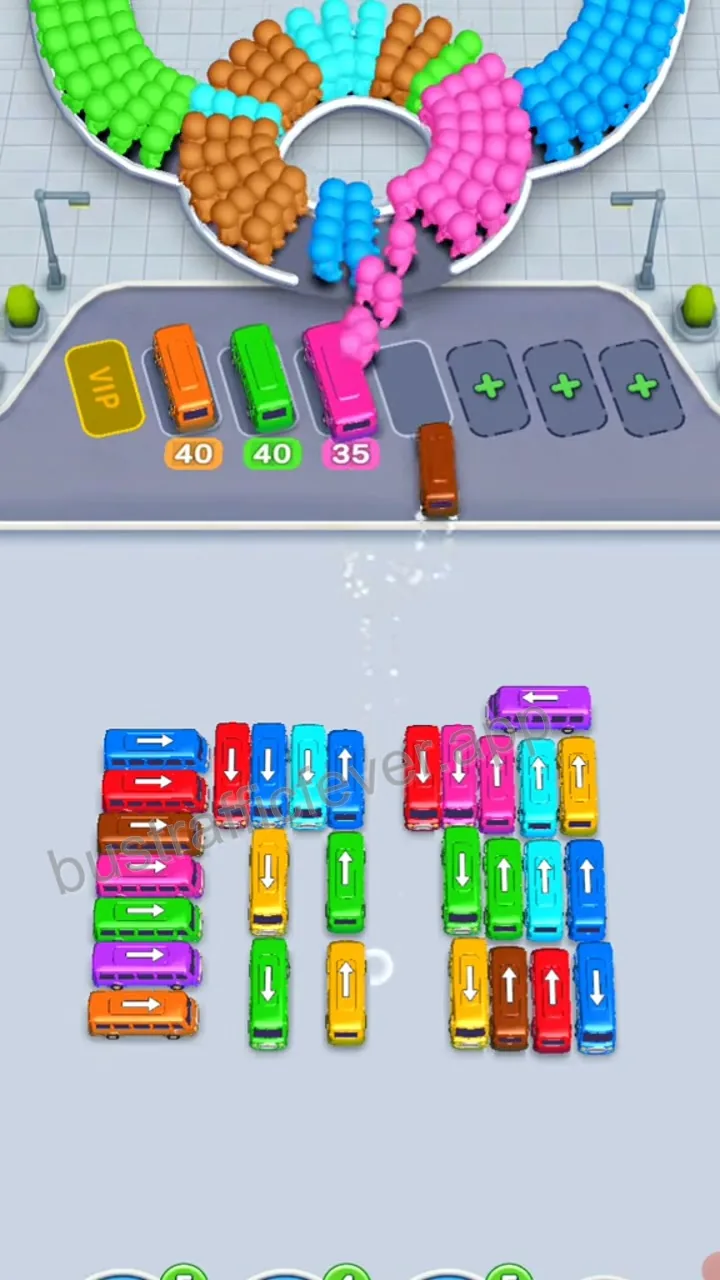 Bus Traffic Fever Level 181 step 6