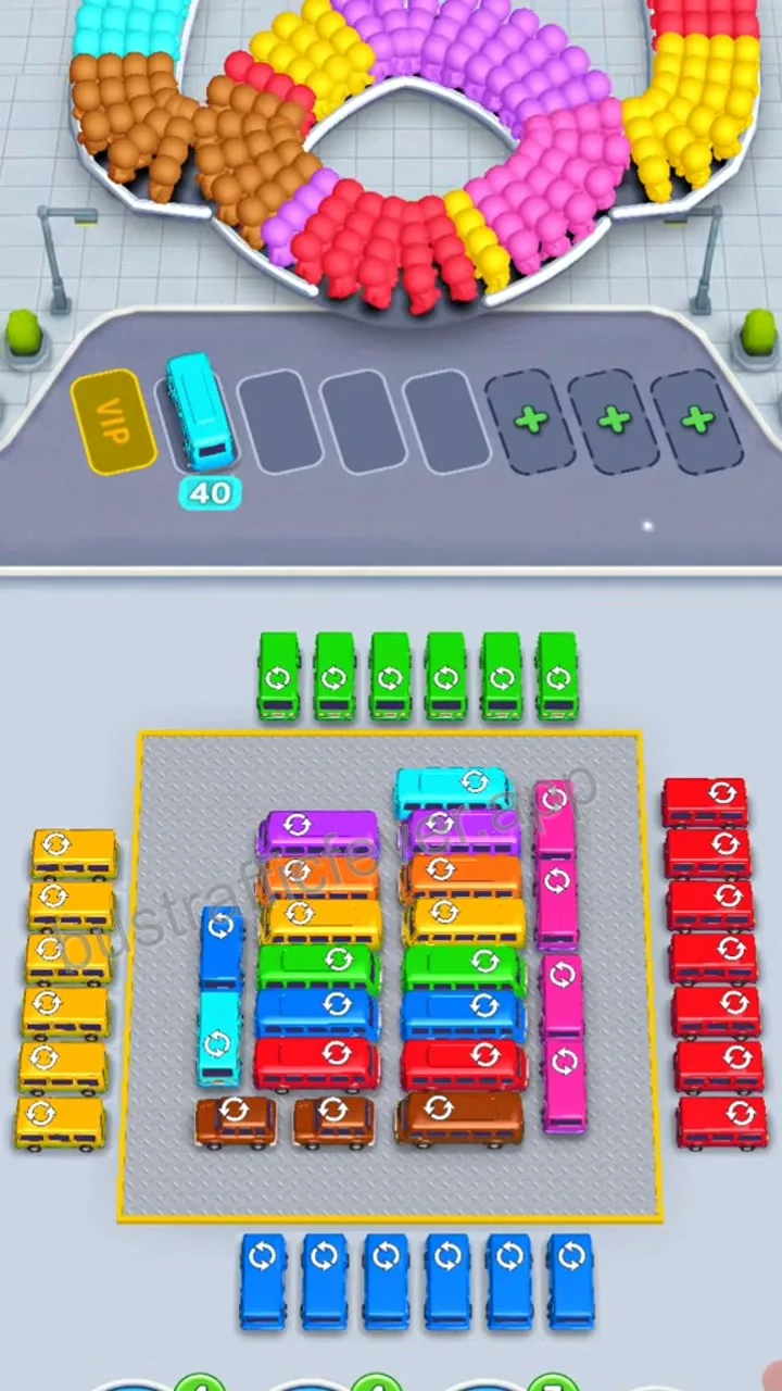 Bus Traffic Fever Level 153 step 5