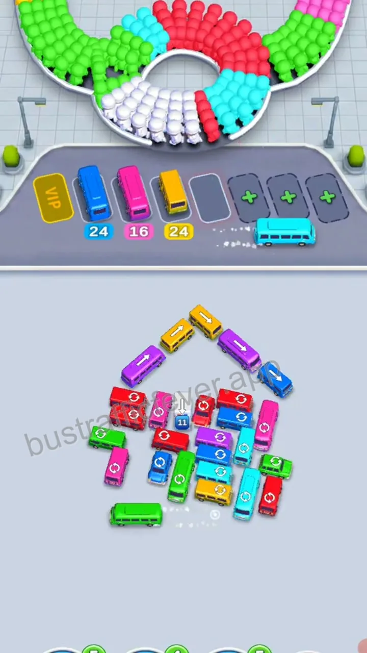 Bus Traffic Fever Level 177 step 5