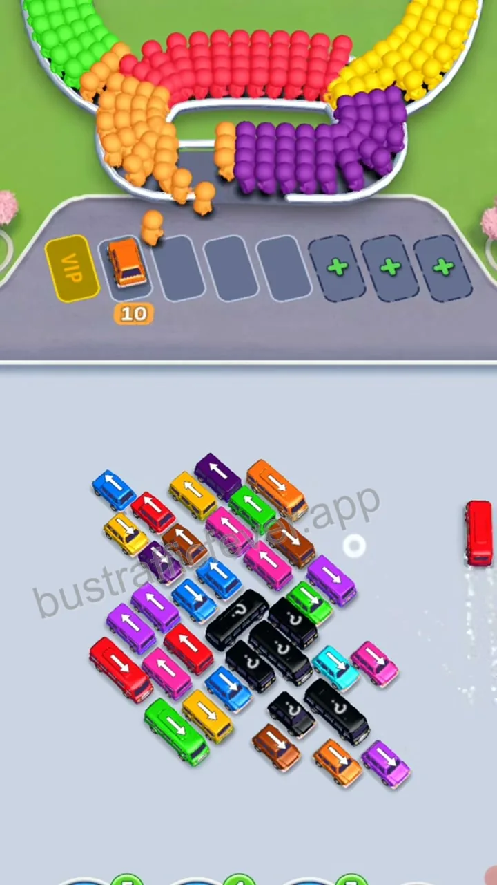 Bus Traffic Fever Level 158 step 2