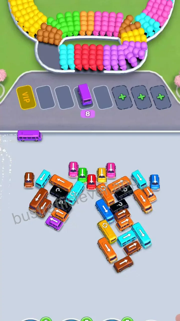 Bus Traffic Fever Level 189 step 6