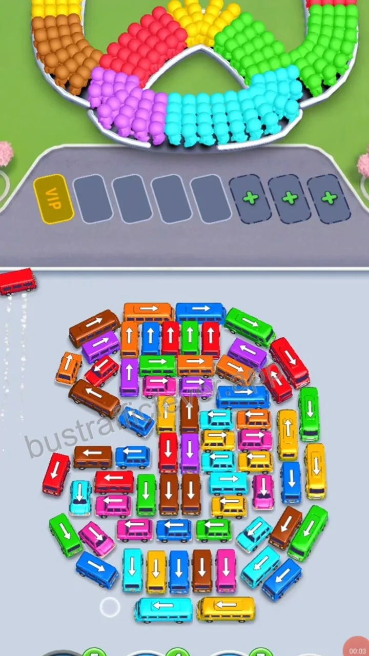 Bus Traffic Fever Level 159 step 2
