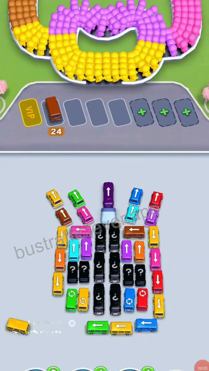 Bus Traffic Fever Level 162 step 2