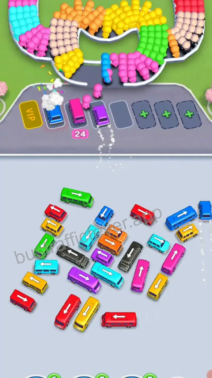 Bus Traffic Fever Level 192 step 3