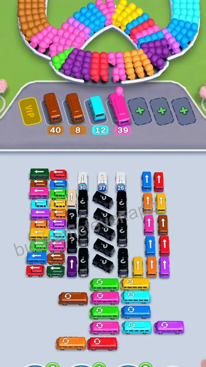 Bus Traffic Fever Level 160 step 7