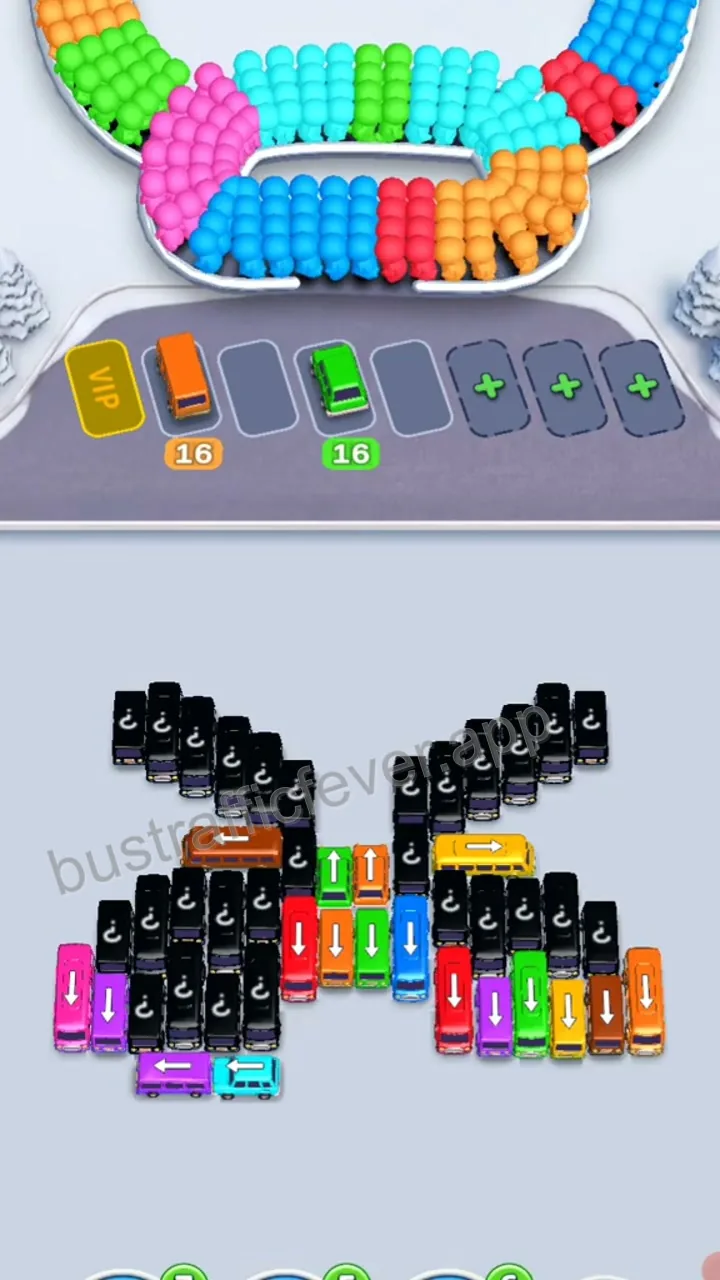 Bus Traffic Fever Level 197 step 3