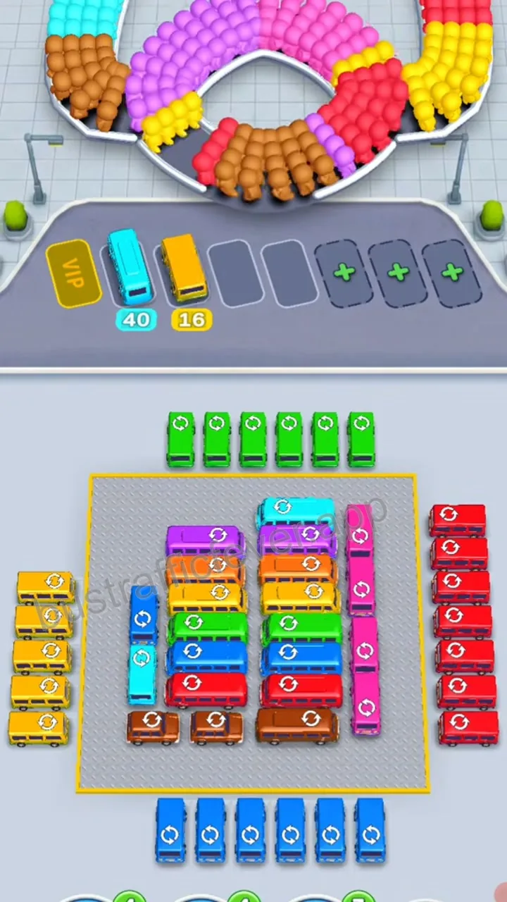 Bus Traffic Fever Level 153 step 6