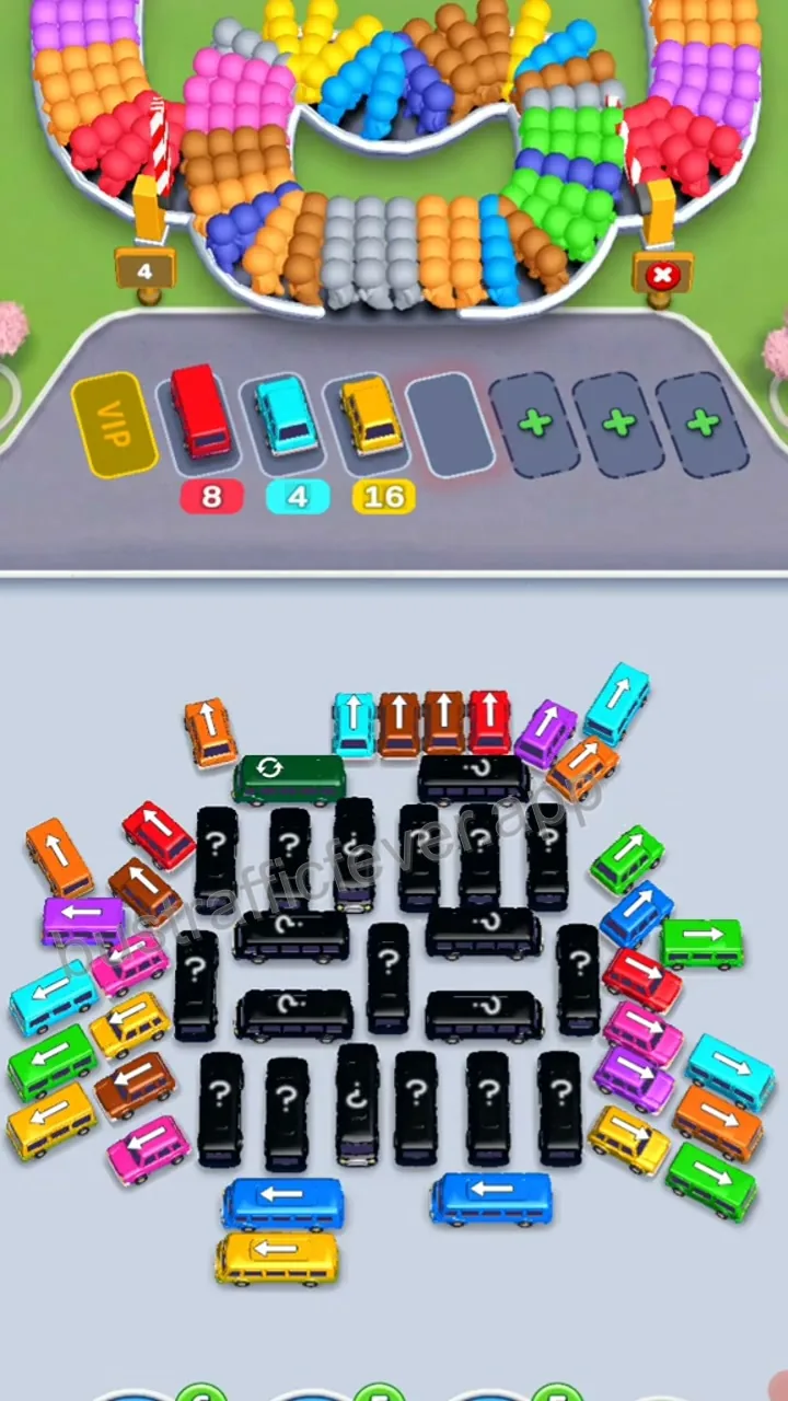 Bus Traffic Fever Level 191 step 7