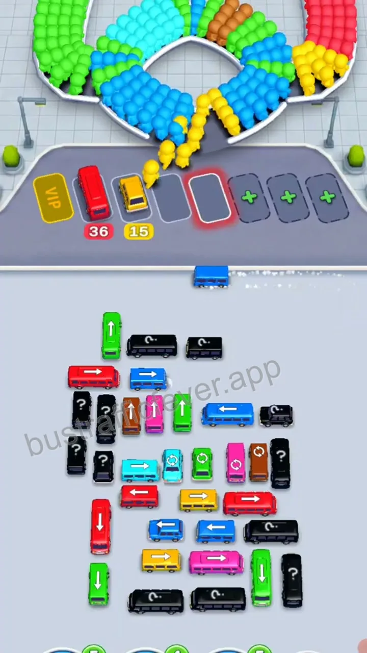 Bus Traffic Fever Level 176 step 7