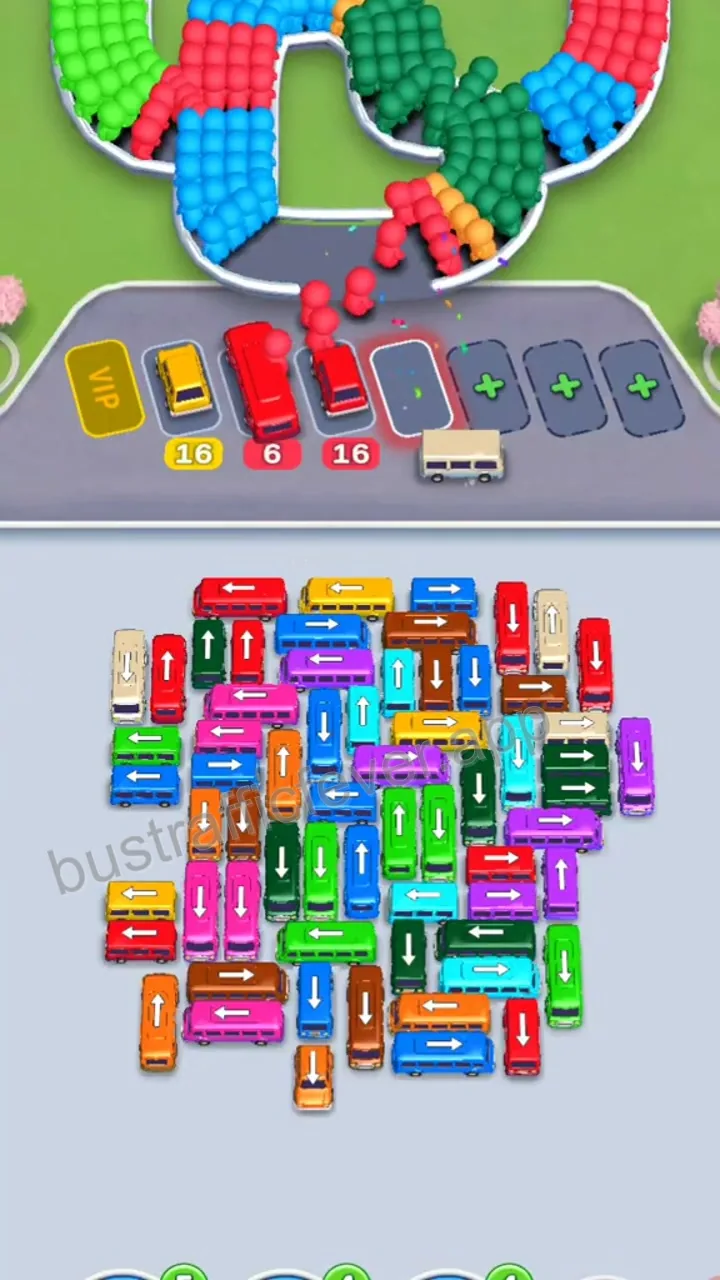 Bus Traffic Fever Level 161 step 4