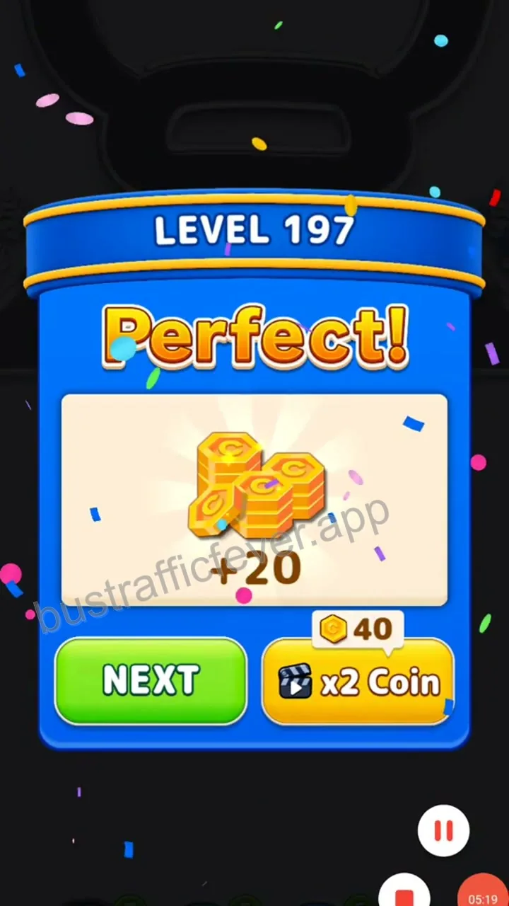 Bus Traffic Fever Level 197 step 7