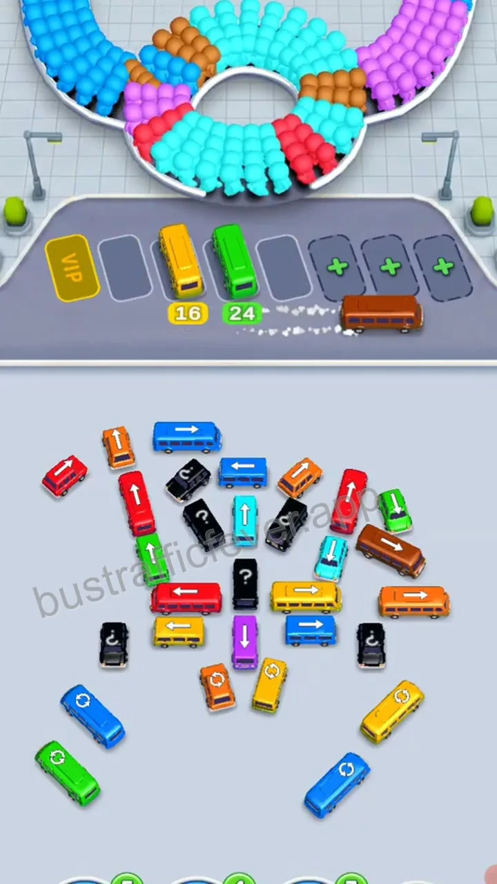 Bus Traffic Fever Level 155 step 5