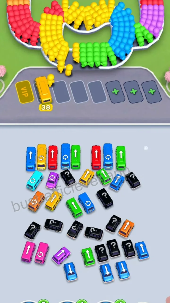 Bus Traffic Fever Level 165 step 3