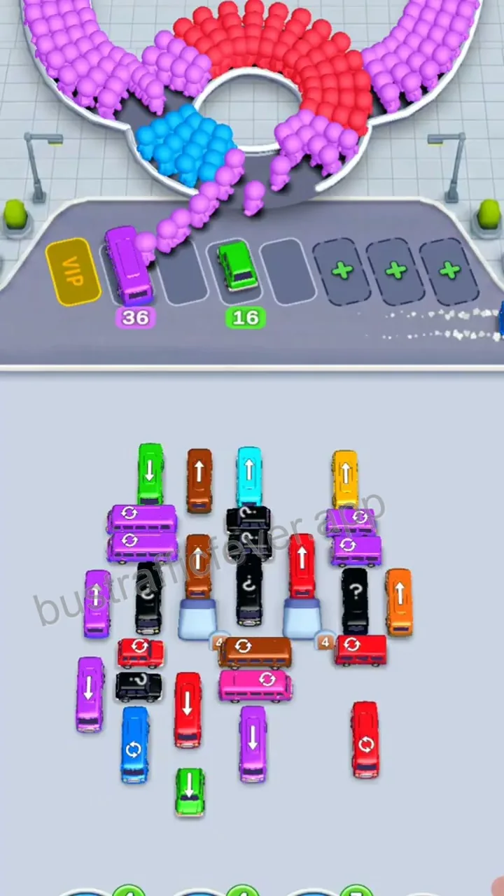 Bus Traffic Fever Level 151 step 4
