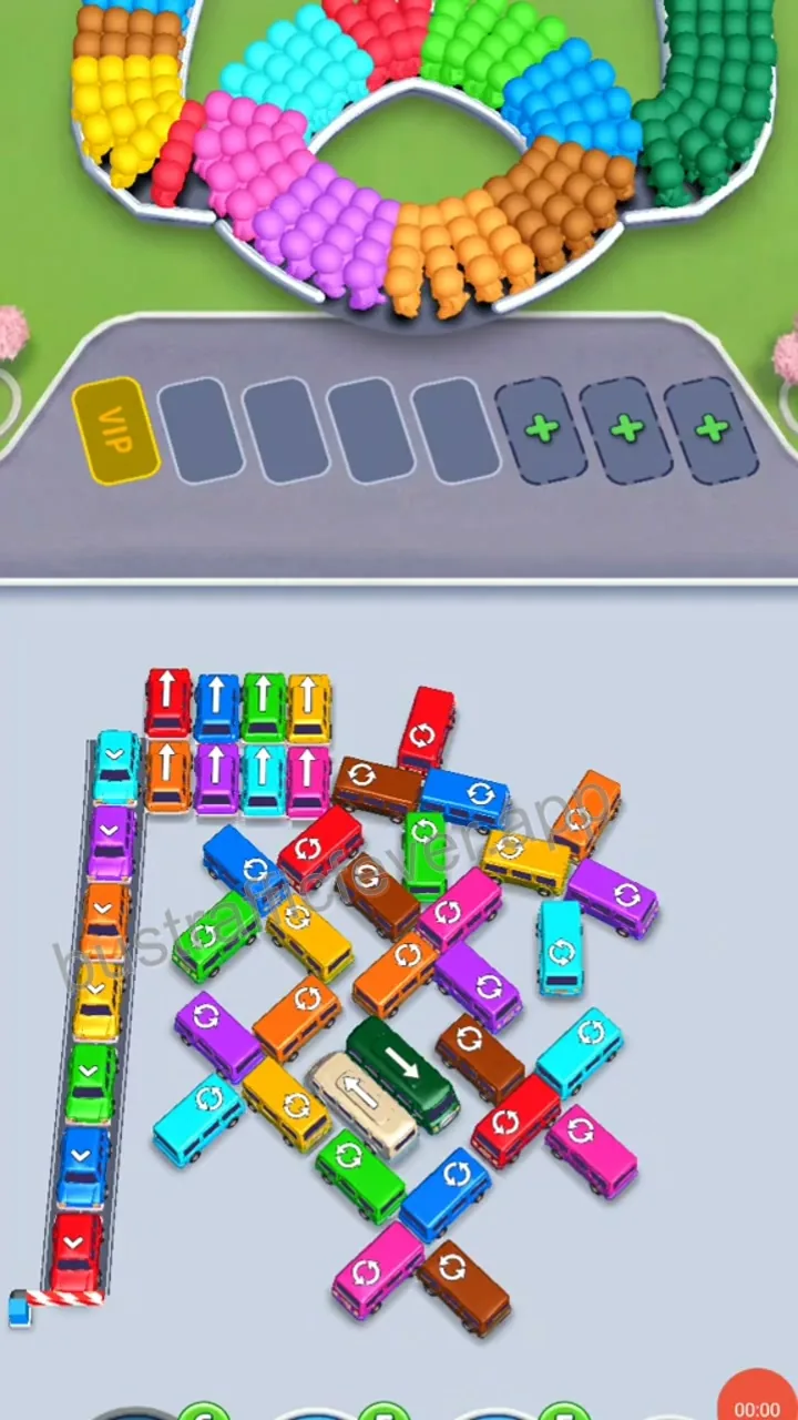 Bus Traffic Fever Level 185