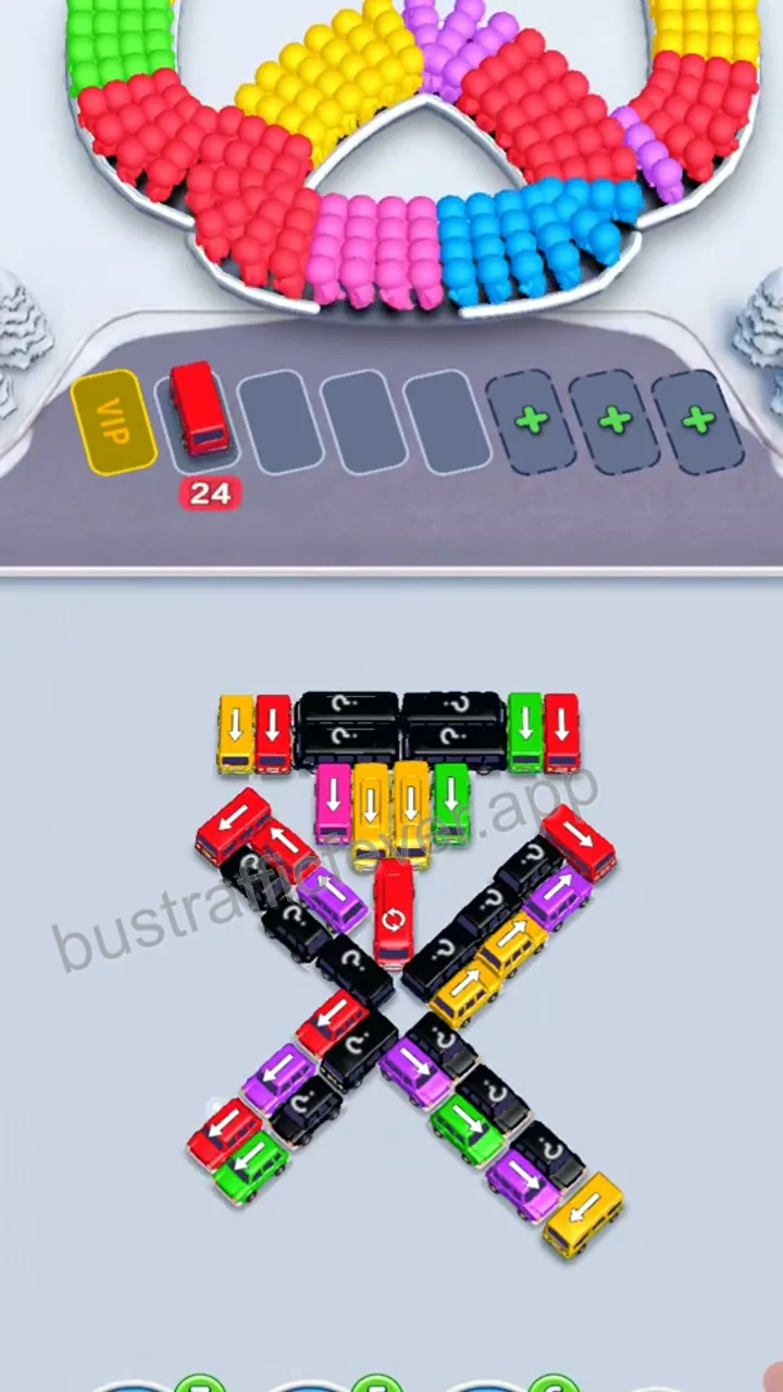 Bus Traffic Fever Level 200 step 2