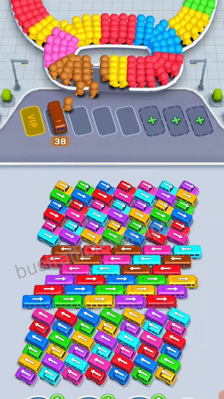 Bus Traffic Fever Level 184 step 2