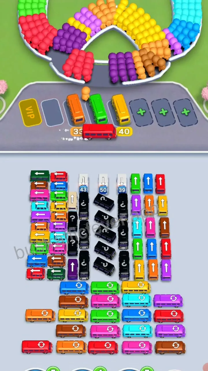 Bus Traffic Fever Level 160 step 4