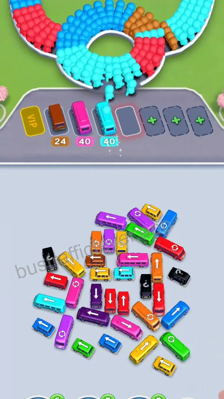 Bus Traffic Fever Level 186 step 4