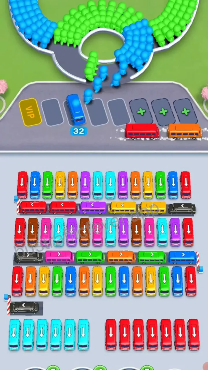 Bus Traffic Fever Level 157 step 4