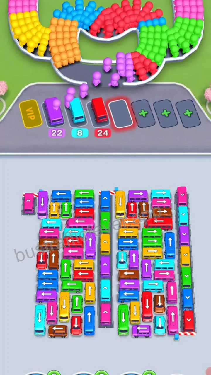Bus Traffic Fever Level 194 step 4