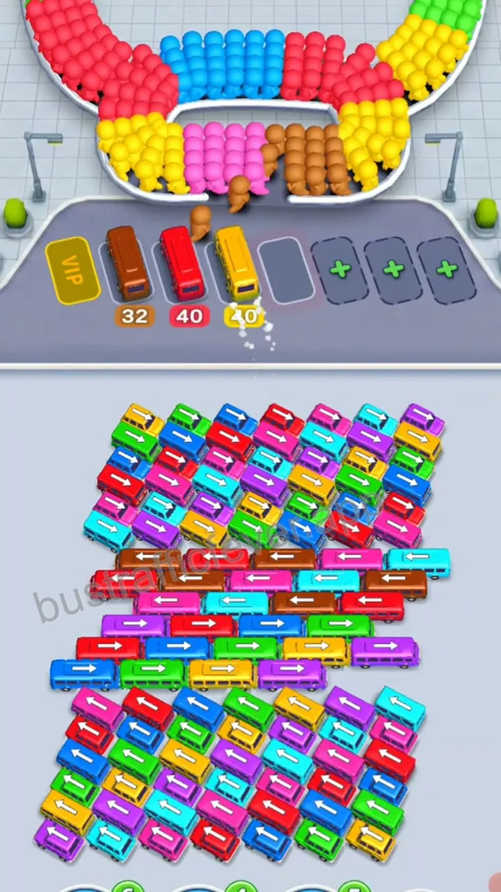 Bus Traffic Fever Level 184 step 3