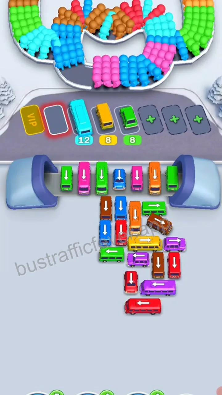 Bus Traffic Fever Level 170 step 7