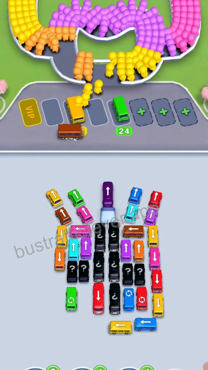 Bus Traffic Fever Level 162 step 4