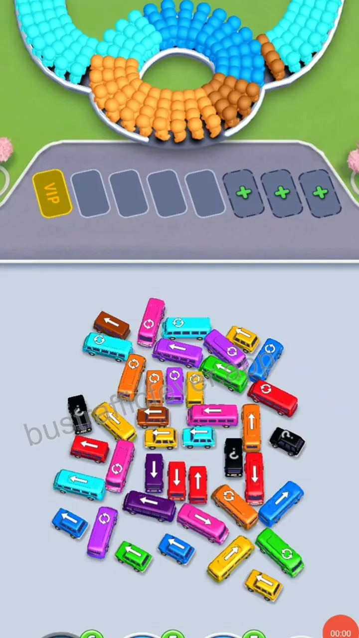 Bus Traffic Fever Level 186