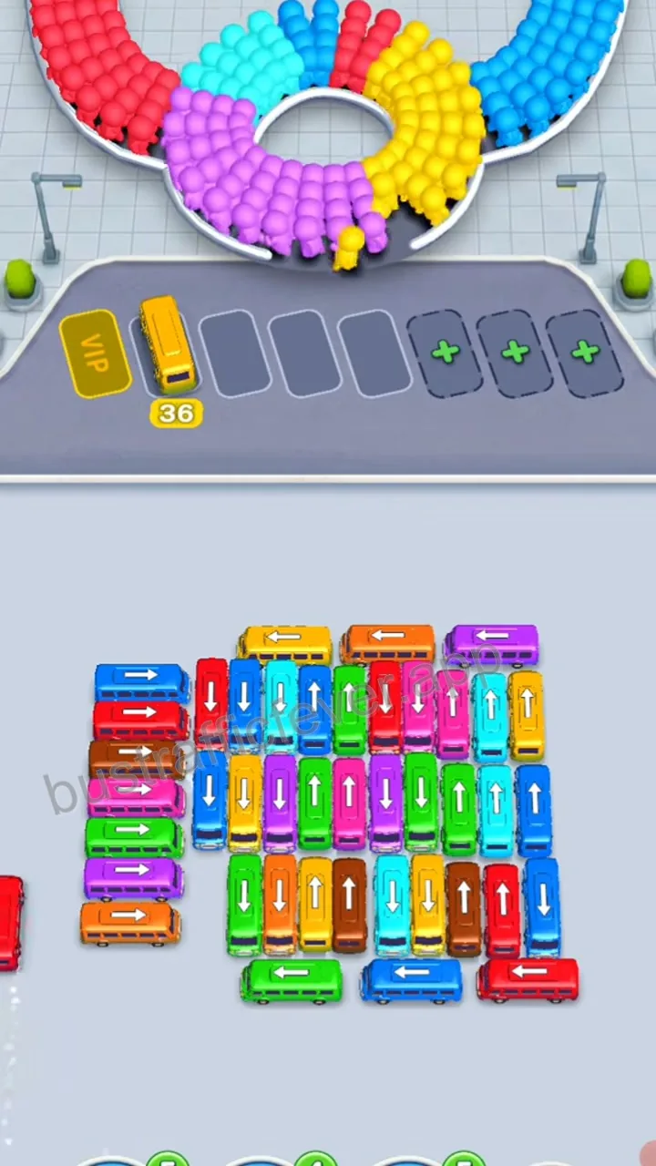 Bus Traffic Fever Level 181 step 3