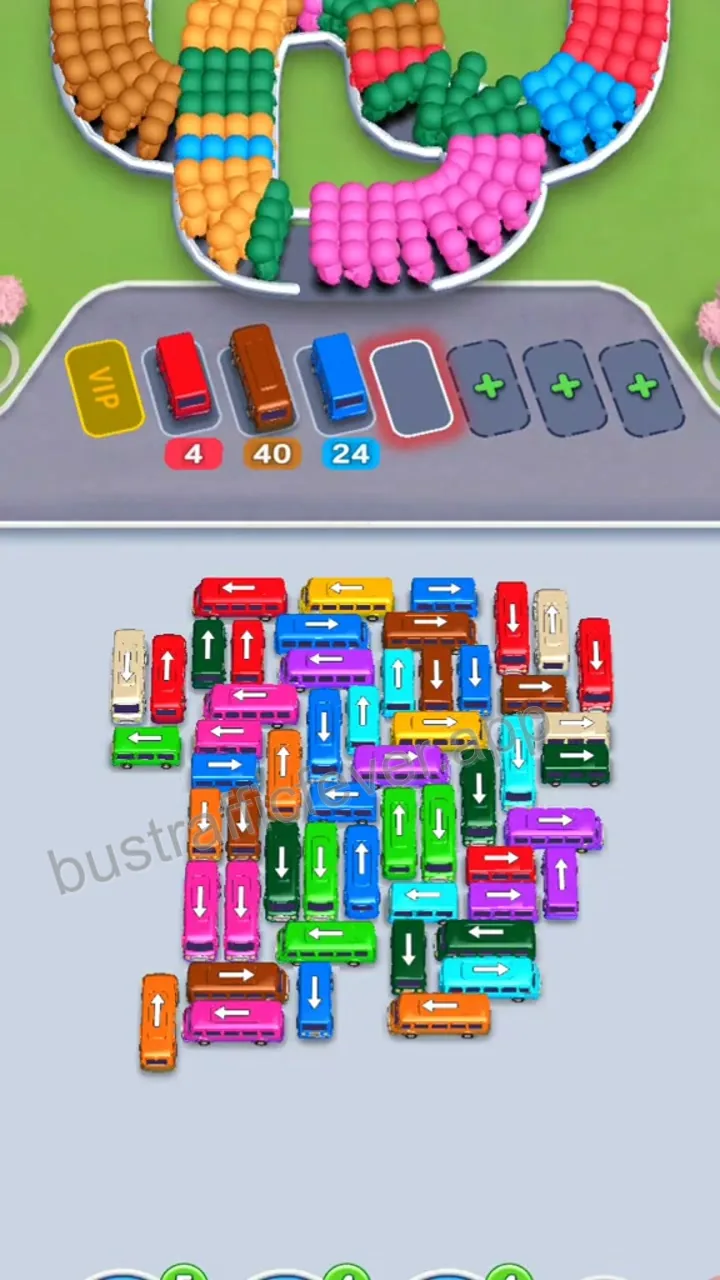 Bus Traffic Fever Level 161 step 5