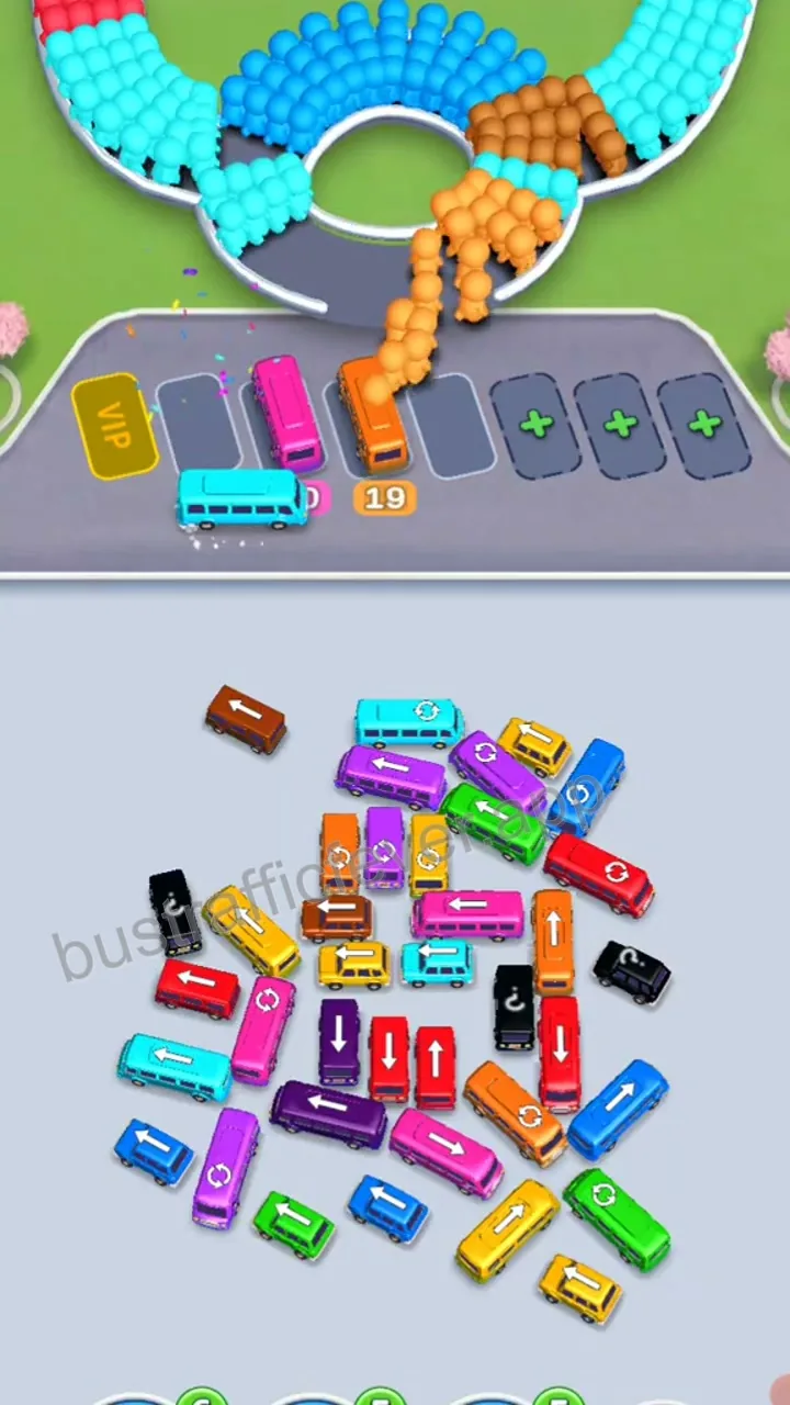 Bus Traffic Fever Level 186 step 3