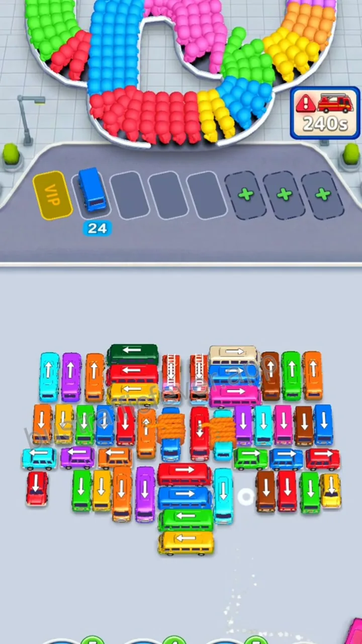 Bus Traffic Fever Level 175 step 2