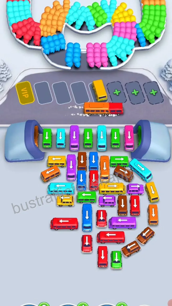 Bus Traffic Fever Level 170 step 6