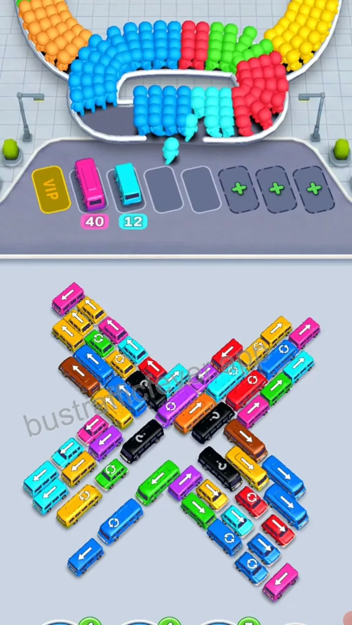 Bus Traffic Fever Level 152 step 6