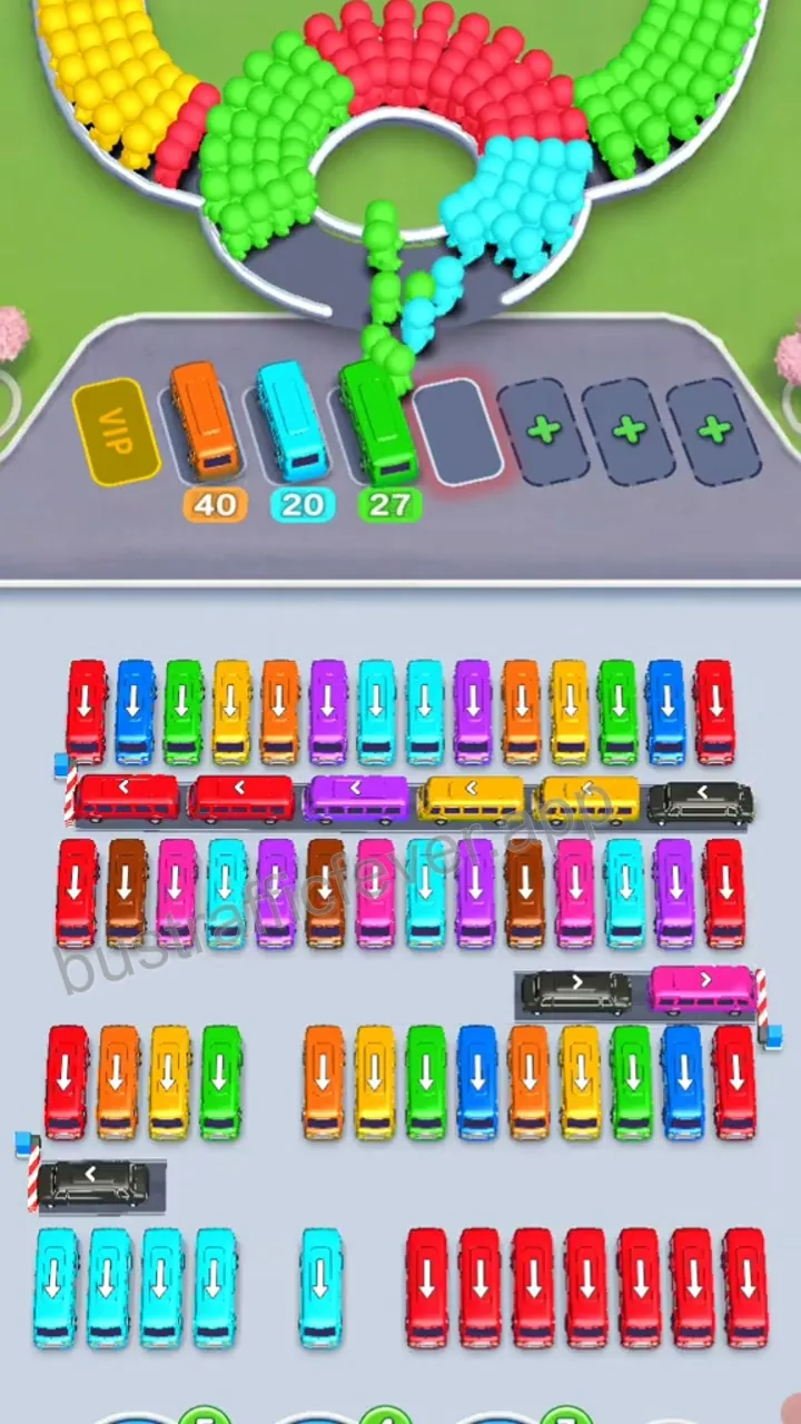 Bus Traffic Fever Level 157 step 5