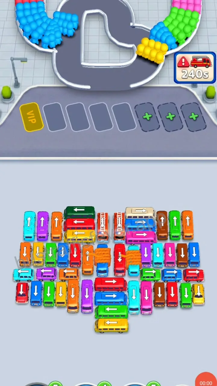 Bus Traffic Fever Level 175 step 1