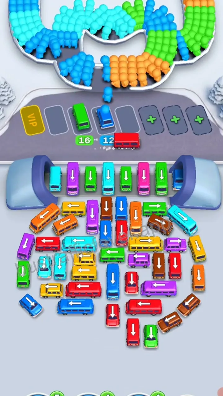 Bus Traffic Fever Level 170 step 3