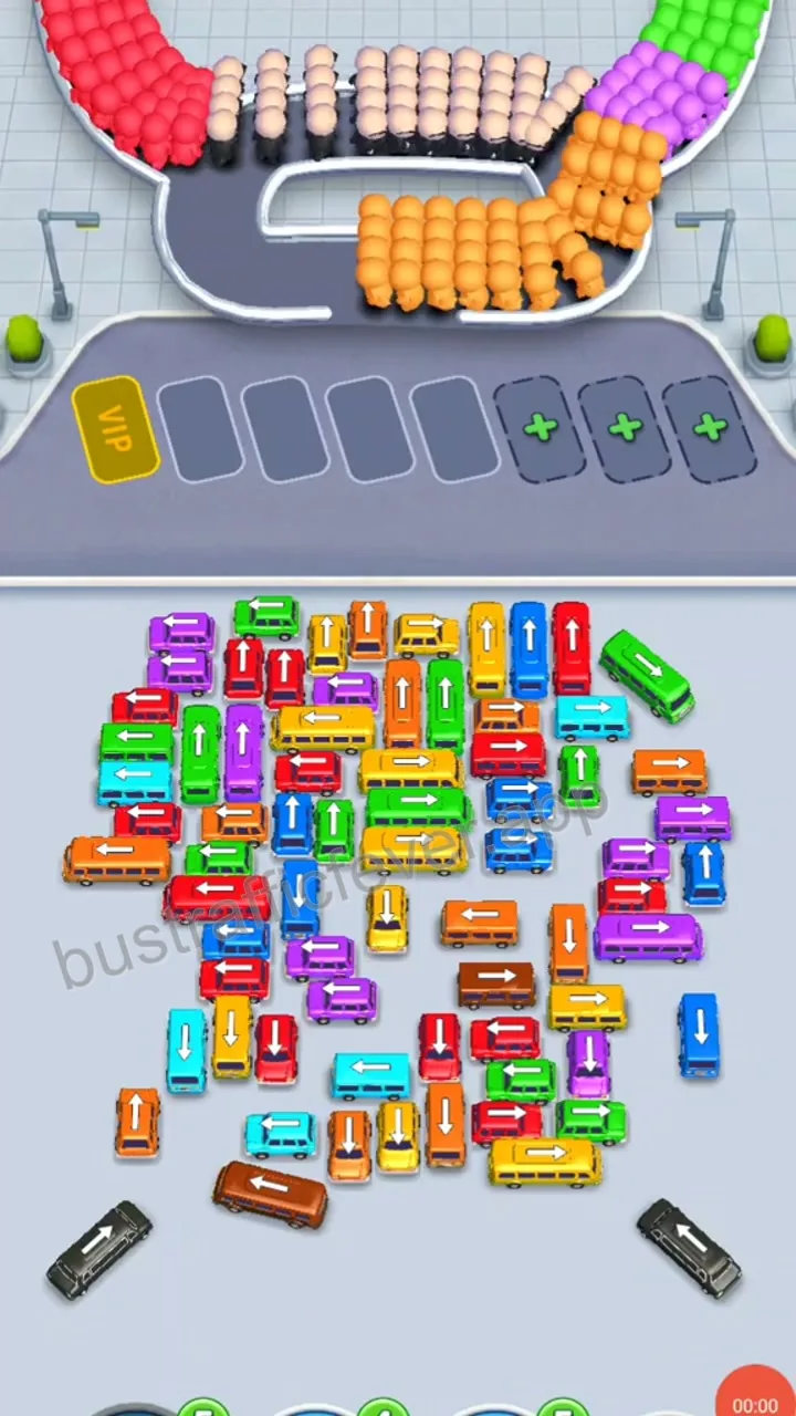 Bus Traffic Fever Level 180